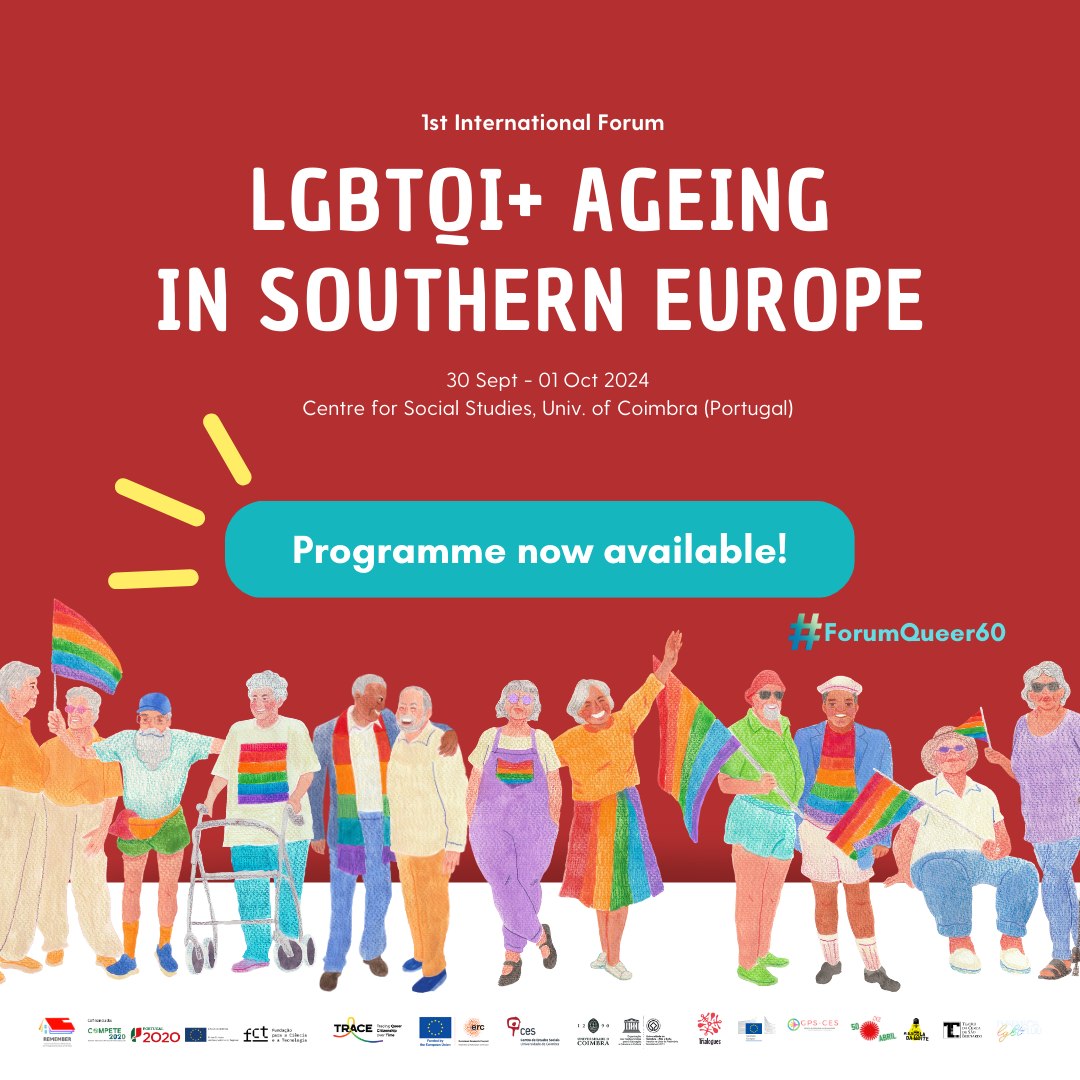 LGBTQI+ Ageing in Southern Europe<span id="edit_45208"><script>$(function() { $('#edit_45208').load( "/myces/user/editobj.php?tipo=evento&id=45208" ); });</script></span>
