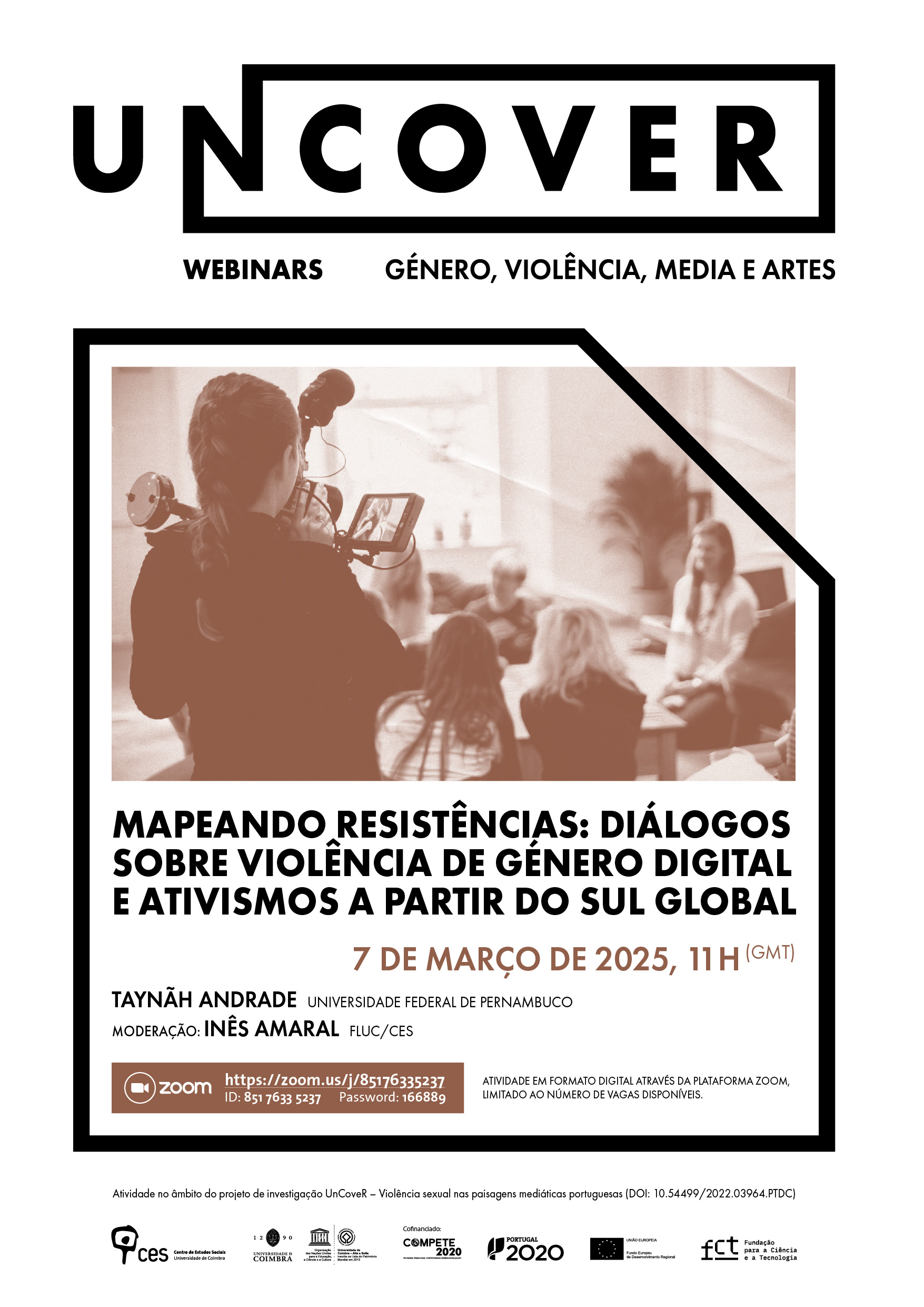 Mapping Resistances: Dialogues on Online Gender-Based Violence and Activisms from the Global South<span id="edit_47436"><script>$(function() { $('#edit_47436').load( "/myces/user/editobj.php?tipo=evento&id=47436" ); });</script></span>