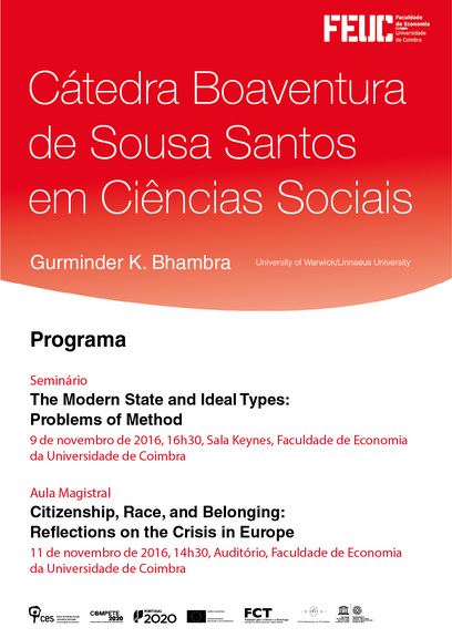 The Modern State and Ideal Types: Problems of Method<span id="edit_13909"><script>$(function() { $('#edit_13909').load( "/myces/user/editobj.php?tipo=evento&id=13909" ); });</script></span>