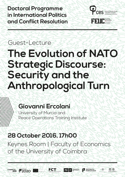 The Evolution of NATO Strategic Discourse: Security and the Anthropological Turn<span id="edit_14686"><script>$(function() { $('#edit_14686').load( "/myces/user/editobj.php?tipo=evento&id=14686" ); });</script></span>